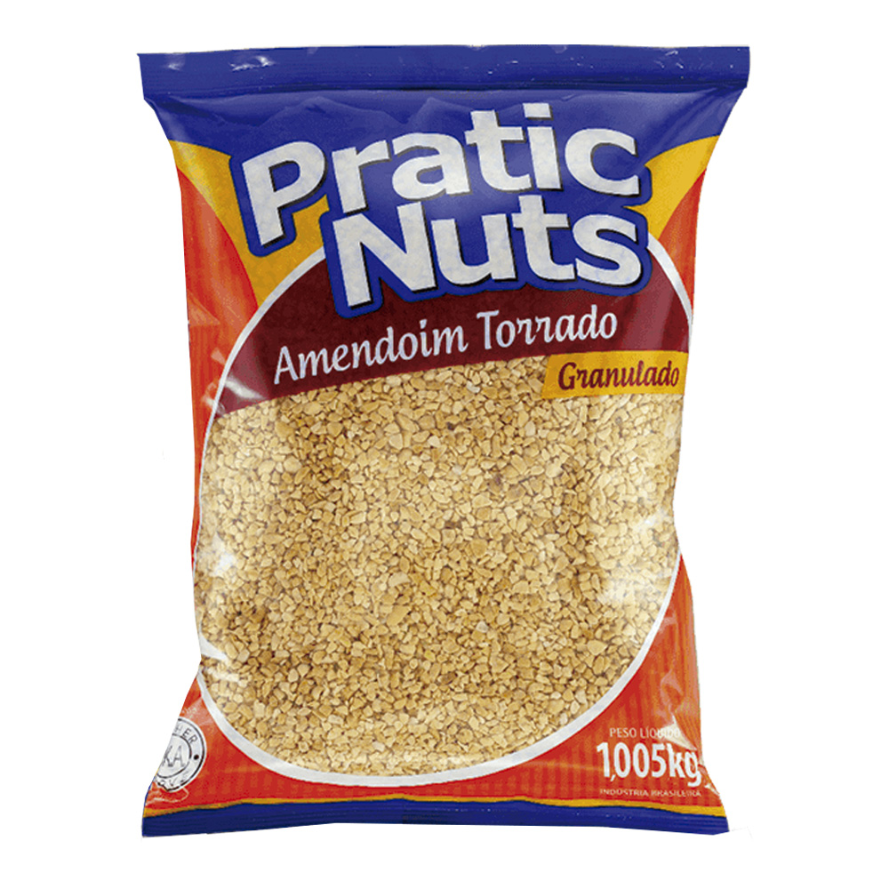 AMENDOIM GRANULADO PRATIC NUTS 1,005kg