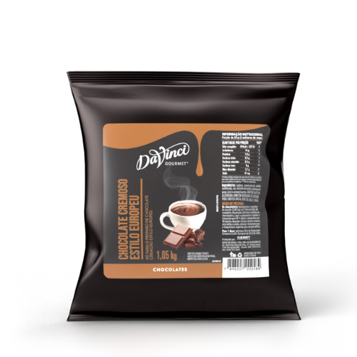 CHOCOLATE DAVINCI CREMOSO EUROPEU 1,05KG 