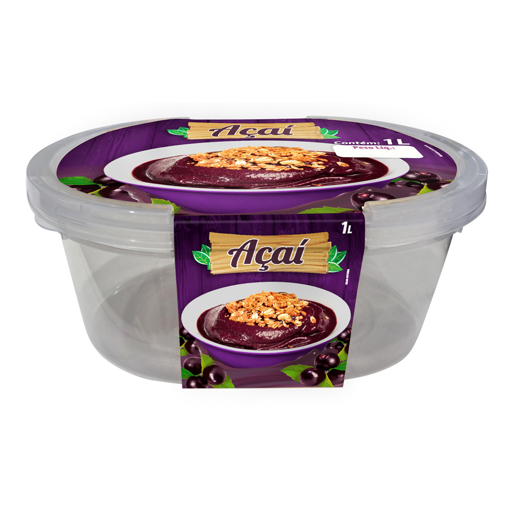 CINTA PAPEL AÇAÍ PLASNEW POTE OVAL 1L