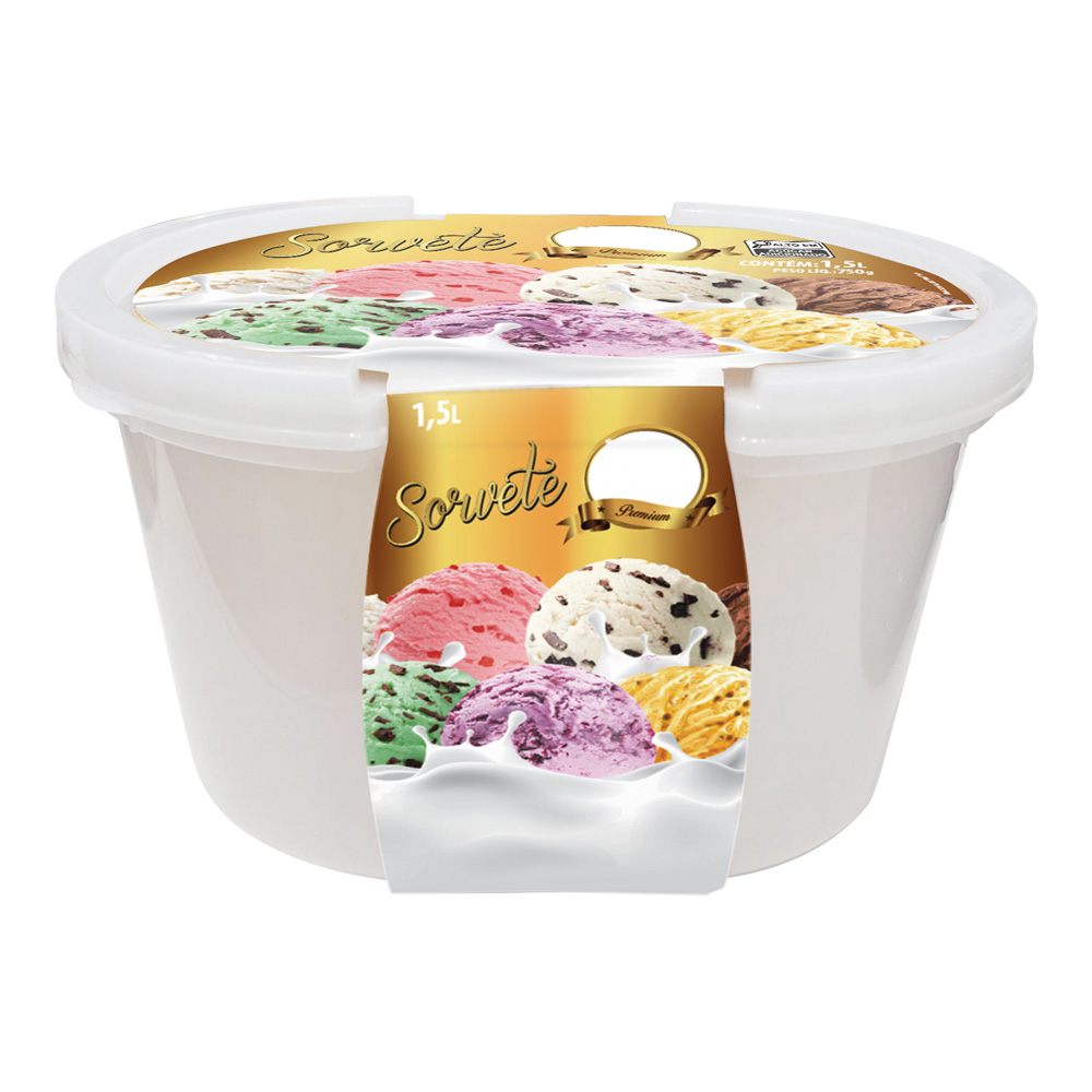 CINTA PAPEL SORVETE PLASNEW POTE OVAL 1,5L 