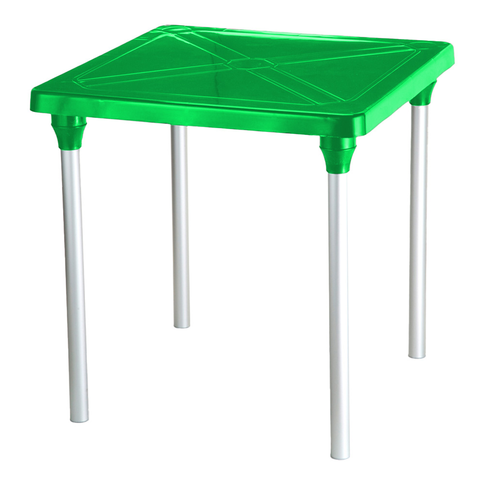 MESA QUADRADA CLASSIC DESMONTAVEL VERDE  PLASNEW