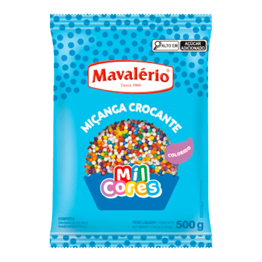 MIÇANGA COLORIDA MAVALERIO 500G