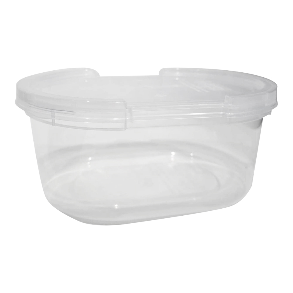 POTE TRANSPARENTE 1L OVAL PLASNEW 